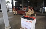 Cục Cảnh sát giao thông phát khẩu trang miễn phí phòng dịch virus Corona trên đường thủy